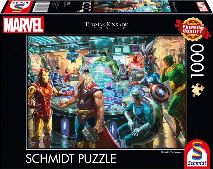 Produktbild Schmidt Spiele SSP Puzzle Marvel, Avengers 500 59958 (1000 Teile)