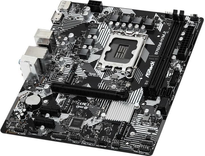 Actual product image AsRock B760M-HDV/M.2 (LGA 1700, Intel B760, mATX)