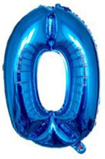 Actual product image MU Classic Number balloon 0 (80cm) (1 x)