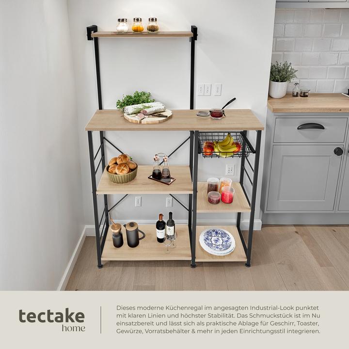 Immagine prodotto tectake Crawley (90 x 40 x 131.50 cm)