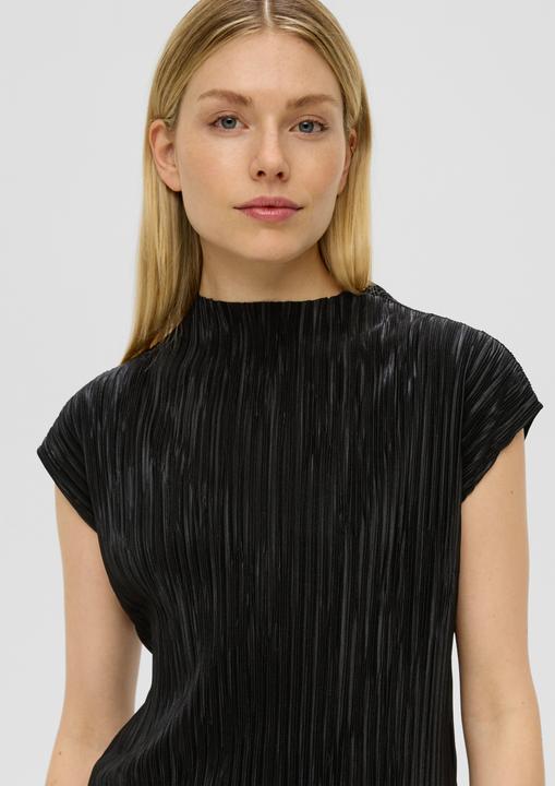 Immagine prodotto s.Oliver T-Shirt Blusentop mit Plisseefalten (38)