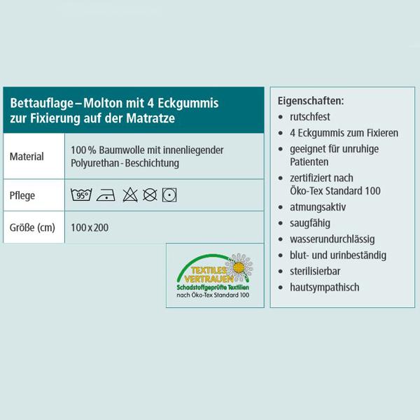 Immagine prodotto Suprima Copriletto Molton con 4 elastici angolari (1 x)