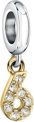 Image du produit Morellato Numéro de pendentif en acier bicolore "6" Drops SCZ1307
