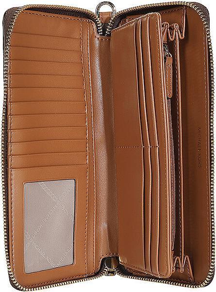Actual product image Michael Kors JET SET TRAVEL CONTINENTAL wallet