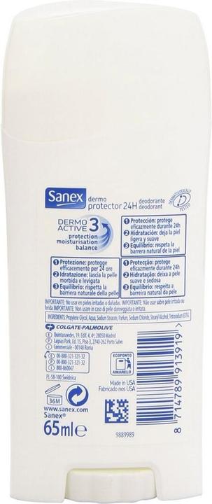 Actual product image Sanex Dermo Protector (Stick, 65 ml)