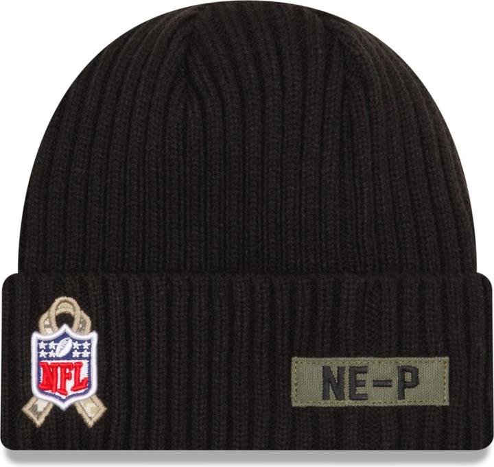 Produktbild New Era NFL New England Patriots Salute To Service Beanie (One Size)