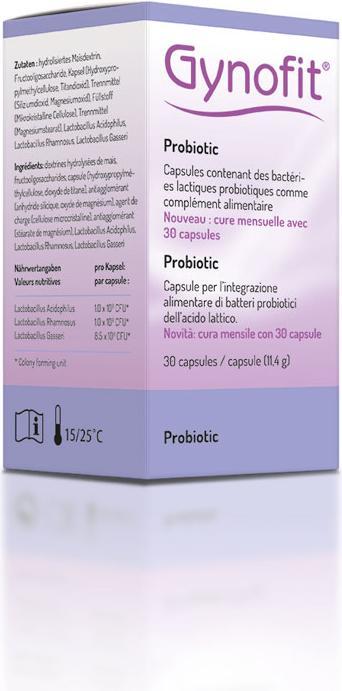 Actual product image Gynofit Probiotic (20 Piece, Capsules, 7.60 g)