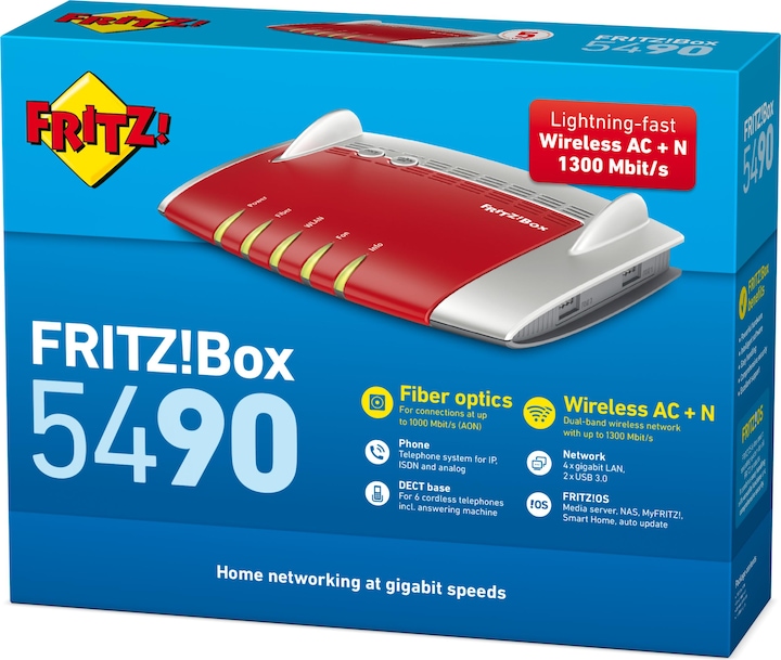 Immagine prodotto AVM FRITZ!Box 5490 Fibra