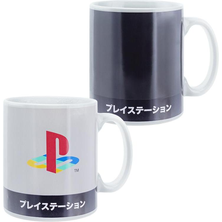 Paladone Products, Tasse, Playstation Heritage XL Heat Change Mug (300 ml)