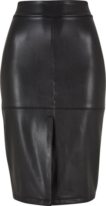 Image du produit Urban Classics Ladies Synthetic Leather Pencil Skirt (XS)