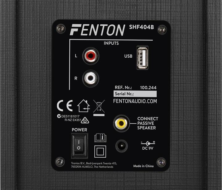 Immagine prodotto Fenton SHF40B Nero (1 pz., 80 W)