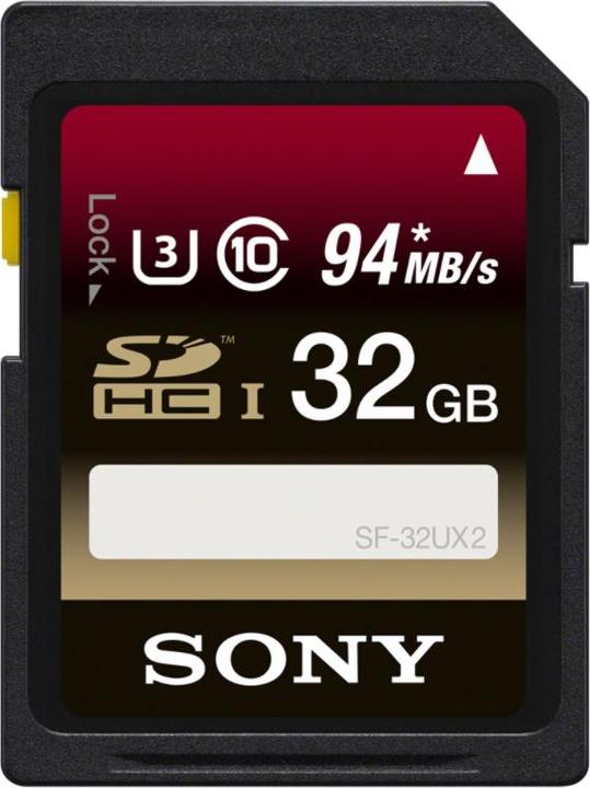 Produktbild Sony Sf-32ux2 Sdxc Uhs-I U3 (32 GB, SDHC, U3, UHS-I)