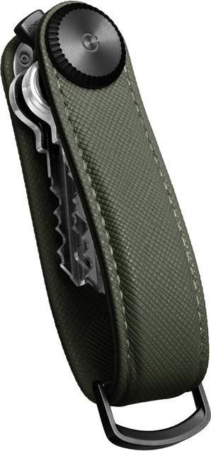 Actual product image Orbitkey Key Organiser Pro Leather olive