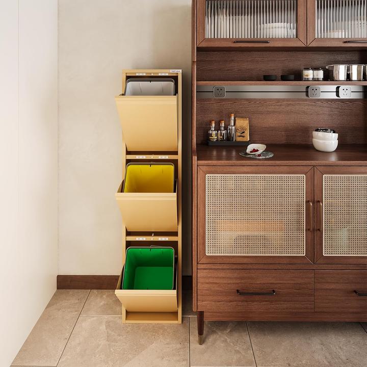 Actual product image Veehaus Küchenmülleimer mit Klappen (45 l)