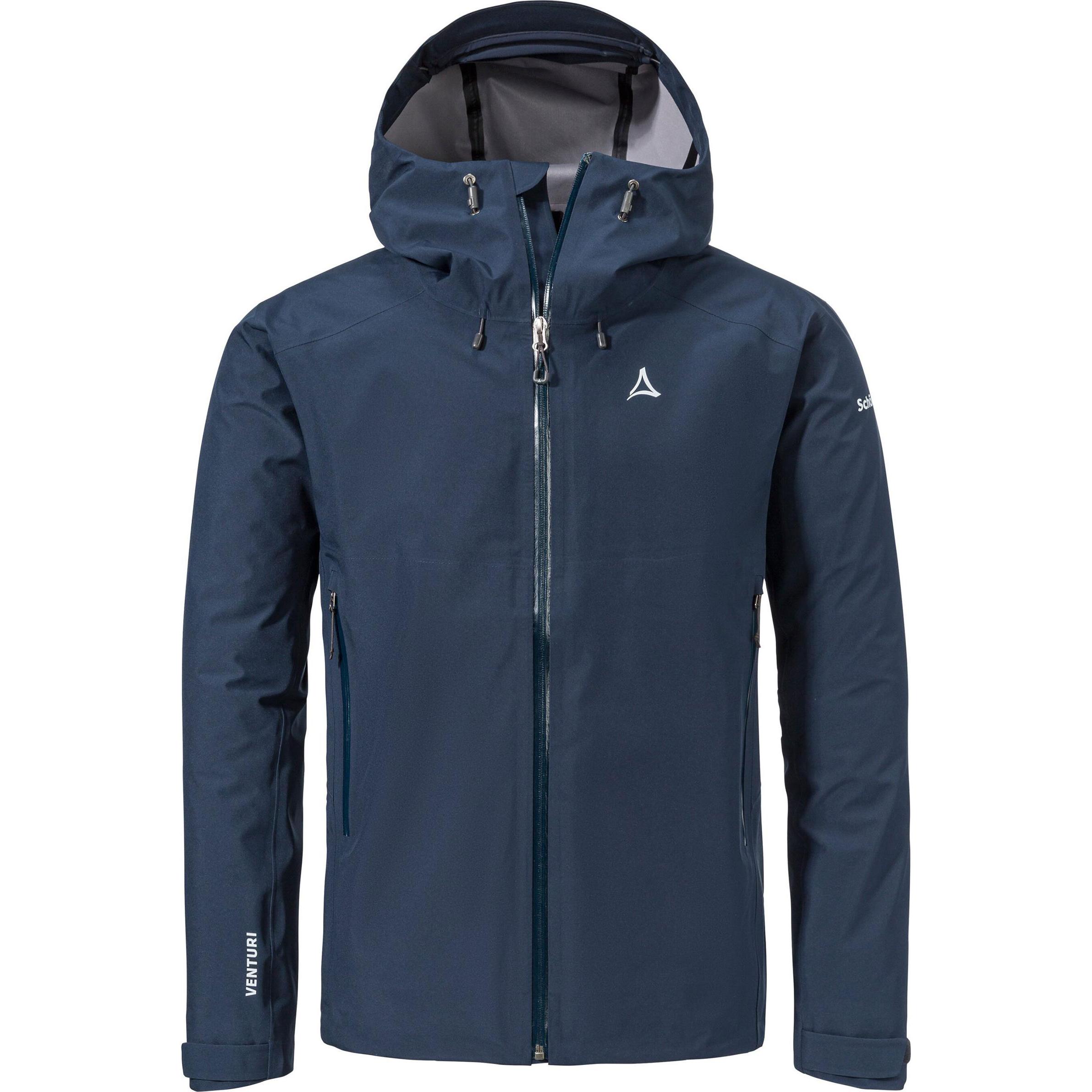 Schöffel, Herren, Jacke, Jacket Cascata (48, M), Blau, 48, M