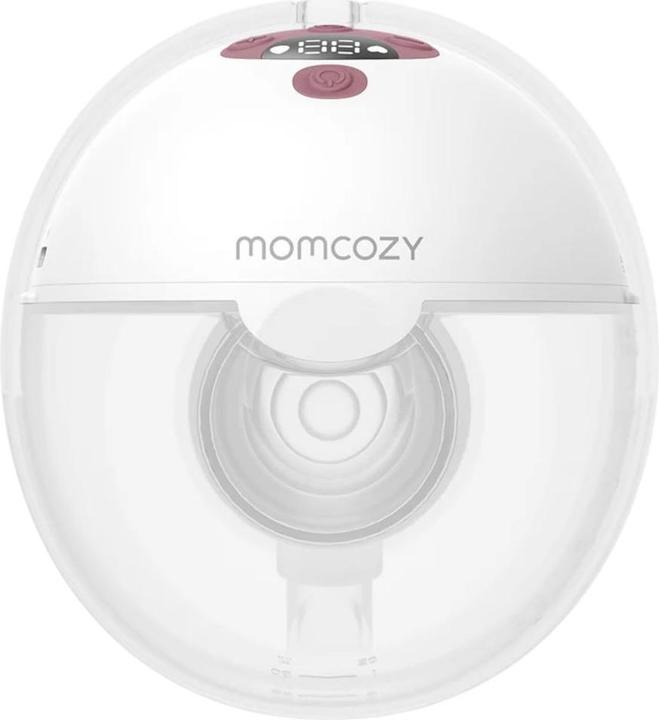 Actual product image Momcozy M5 Wearable Breast Pump Red Single Pack