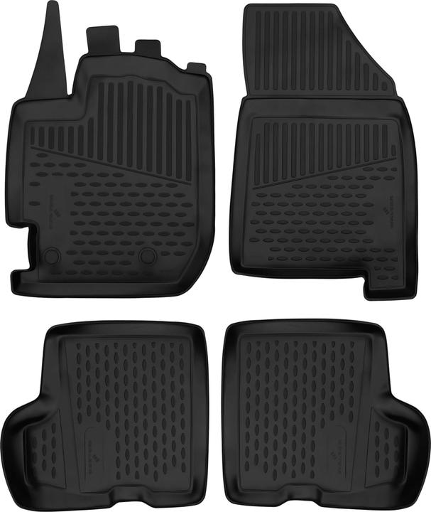 Produktbild Walser Gummimatten XTR für Dacia Duster 2. Generation 10/2017 - 2018 (2 Vordermatten + 2 Rückmatten)