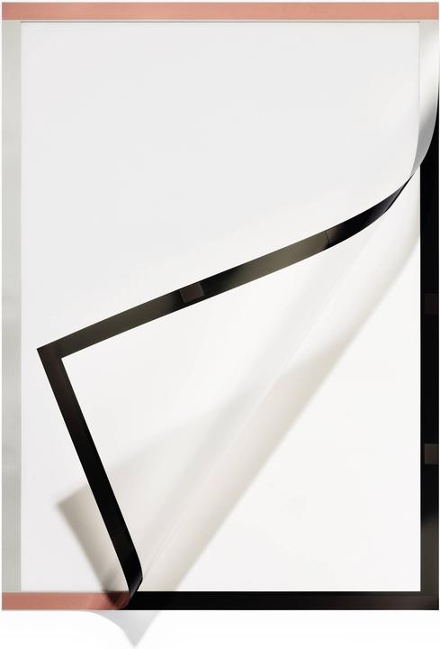 Actual product image Durable DURAFRAME® POSTER information frame, self-adhesive, for format A1, black, pack