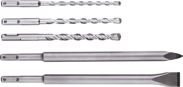 Produktbild Metabo Bohrer und Meissel Set SP 5 tlg. SDS plus 6 / 8 / 10 mm ( 630465000 ) (6, 8, 10 mm)