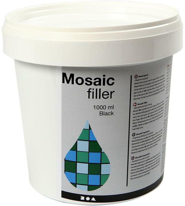 Produktbild Creativ Company Fugenmasse für Mosaik 1000 ml Füller, Schwarz