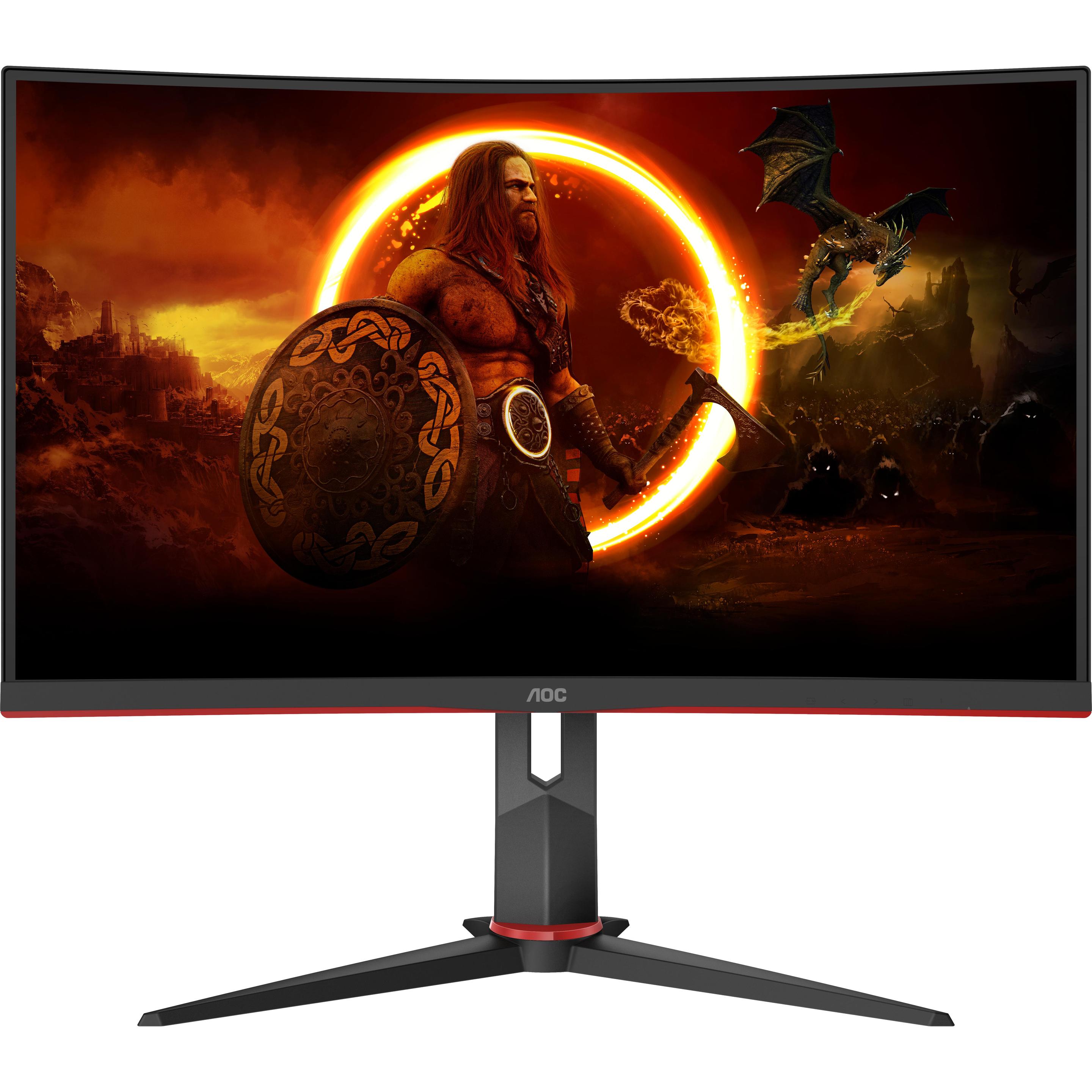 AOC C27G2Z3 (1920 x 1080 Pixel, 27"), Monitor, Rot, Schwarz