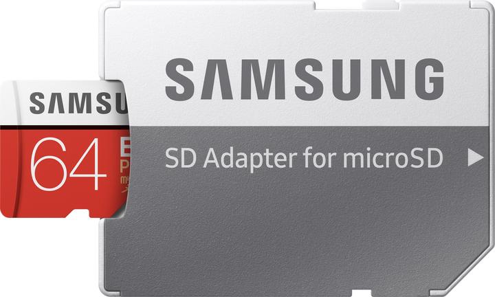 Produktbild Samsung Evo+ microSD UHS-I (64 GB, microSDXC, U3, UHS-I)