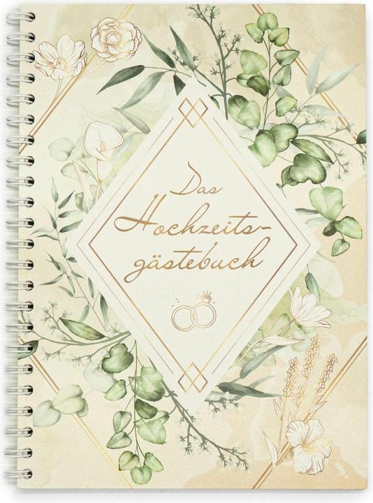 Actual product image familiawedding Greenery - Design Gästebuch zur Hochzeit (German, Familia publishing house, 2024)