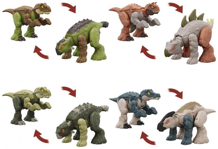 Actual product image Jurassic World FIERCE CHANGERS™ DOUBLE DANGER™ Baryonyx & Parasaurolophus