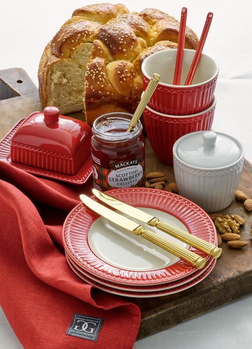 Actual product image Greengate Alice cereal bowl claret red 14 cm (1 x)