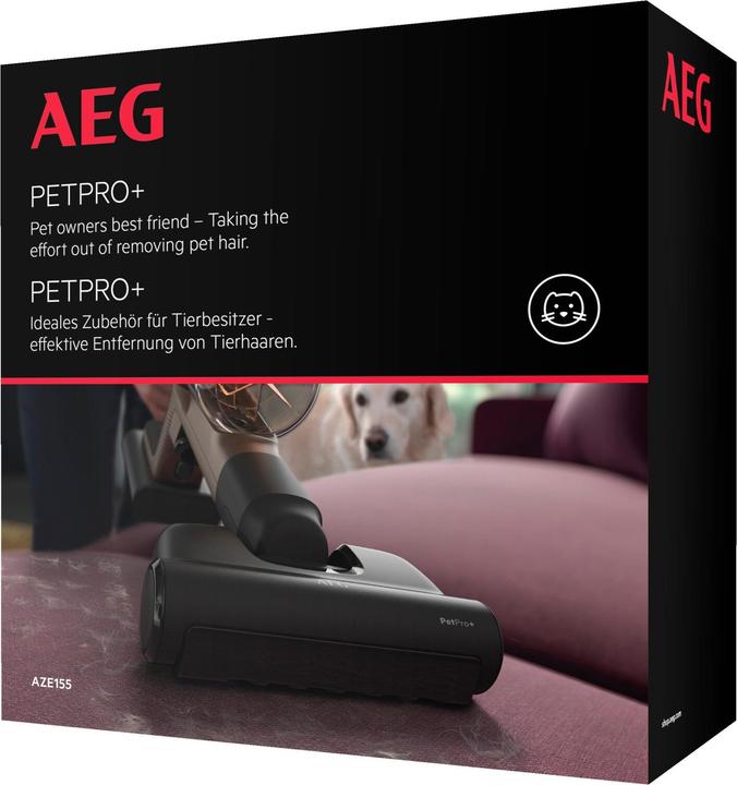 Image du produit AEG AZE155 PetPro+ Suceur pour poils d'animaux (Élimination efficace des poils d'animaux sur les