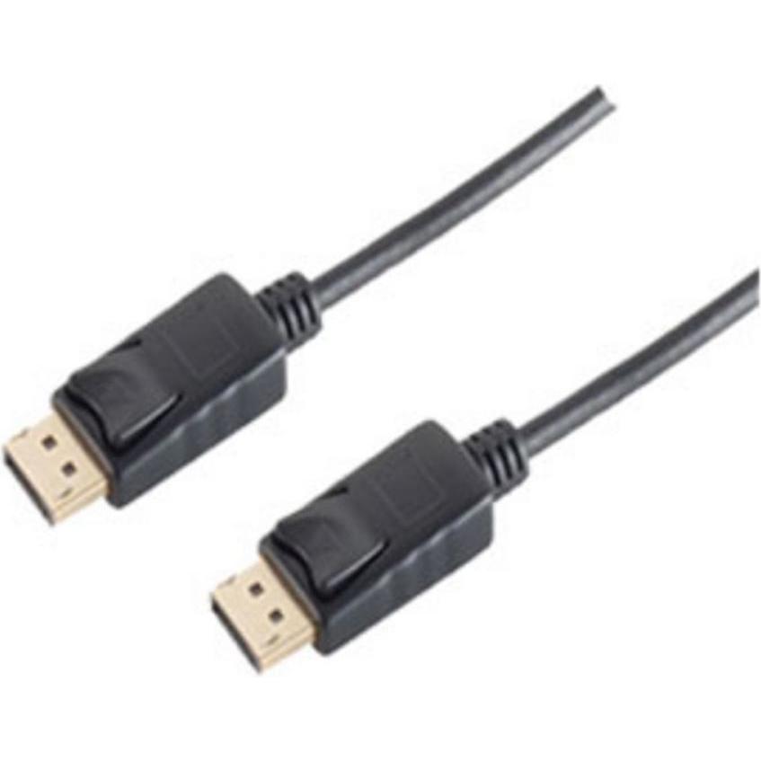 Shiverpeaks BS10-50045 DisplayPort-Kabel 3 m Schwarz (3 m, DisplayPort), Video Kabel