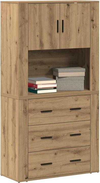 Actual product image vidaXL Highboard Aufbewahrung (33 x 33 x 150 cm)