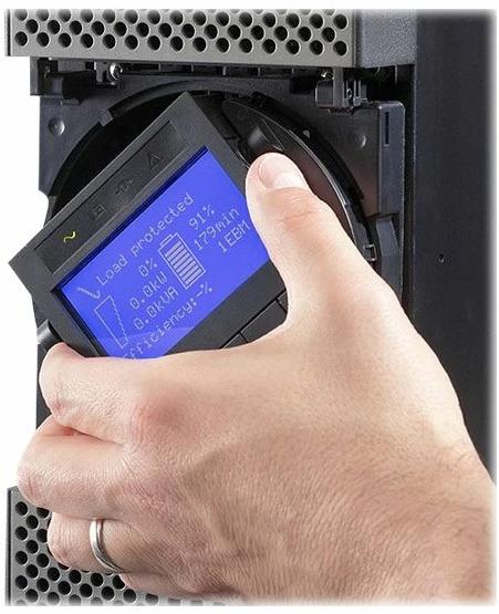 Productafbeelding Eaton 9PX 5000i RT3U Netpack Tower/Rack 3U Netwerkkaart 3min Runtime 4400W (5000 VA, 4500 W, Online dubbele transformator UPS)