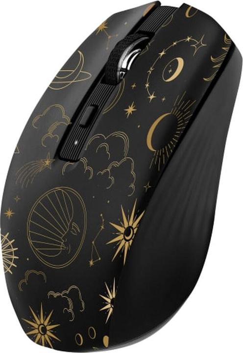 Actual product image T'nB Souris Sans Fil Exclusiv' (Noir/Or) (Wireless)