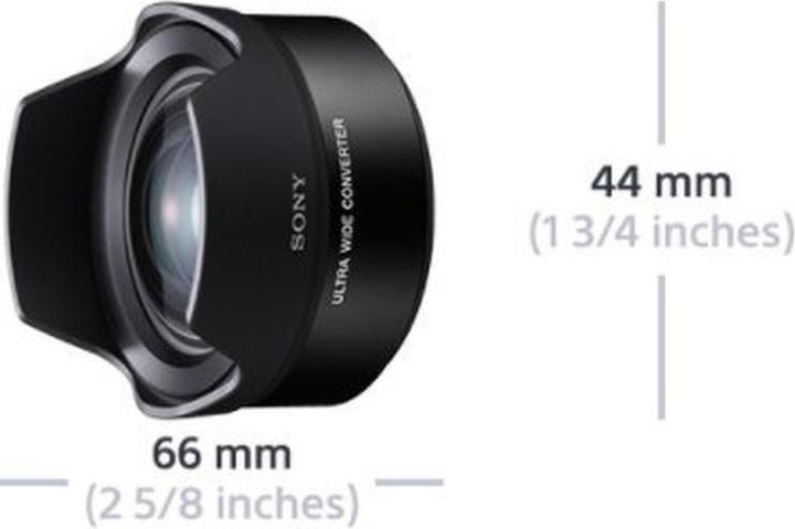 Produktbild Sony VCL-ECU2, Fischaugenobjektiv Konverter (Weitwinkelkonverter, Sony E)