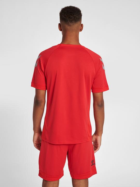 Actual product image hummel Lead S/S Poly Jersey (S)