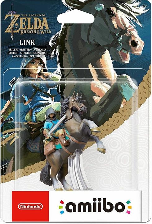 Actual product image Nintendo amiibo The Legend of Zelda Collection Link Reiter (Breath of the Wild) (Switch, Wii U)