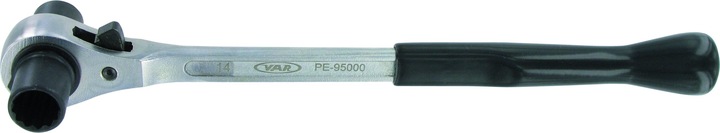 Actual product image VAR Bottom bracket spanner PE-95000 14/15 mm for hexagonal crank bolts