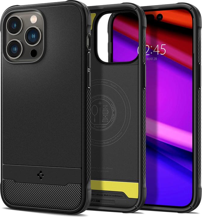 Immagine prodotto Spigen Rugged Armor Magsafe Iphone 14 Pro Nero Opaco (Apple iPhone 14 Pro)