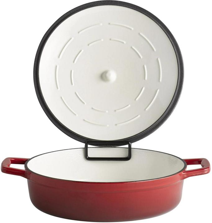 Produktbild APS Bräter mit Deckel "5 STARS" (Gusseisen, 27 x 7 cm)