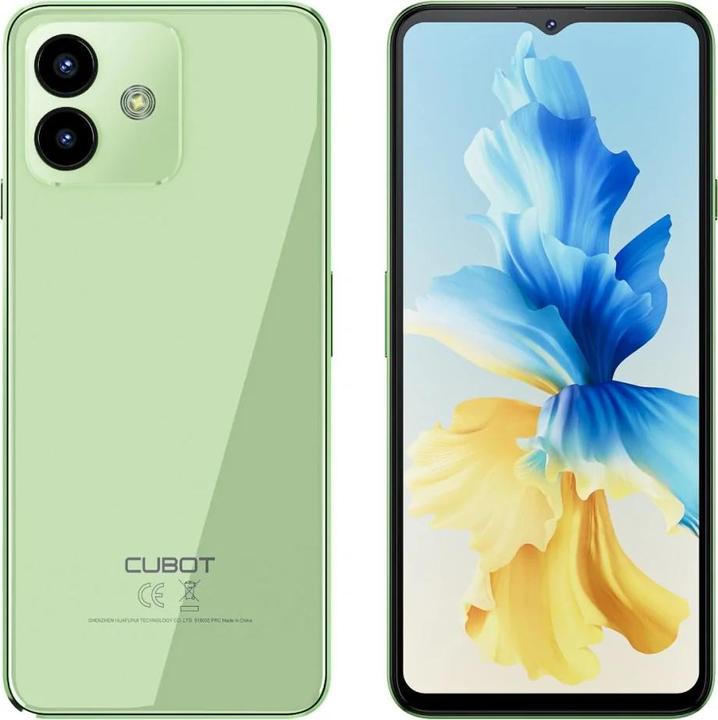 Actual product image Cubot Note 40 (256 GB, Green, 6.56", Dual SIM, 4G)