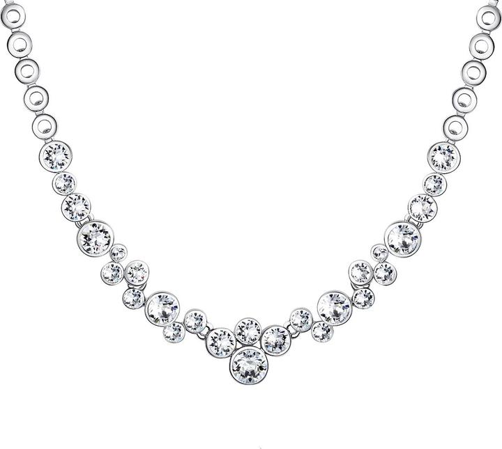Immagine prodotto Lulu & Jane Donna in lega metallica decorata con cristalli Swarovski® argento 42,0 cm - 29635 (Lega metallica, 42 cm)