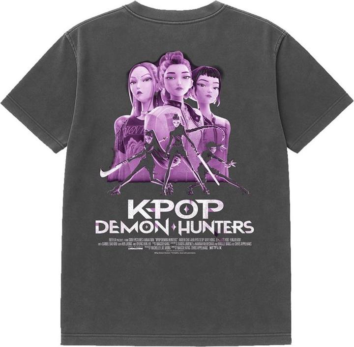 Produktbild K-Pop Demon Hunters TShirt Rückseitiger Aufdruck (L)