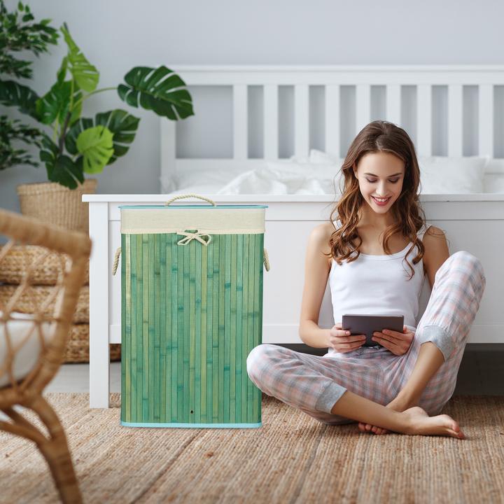 Actual product image Relaxdays Rectangular Hamper (83 l)