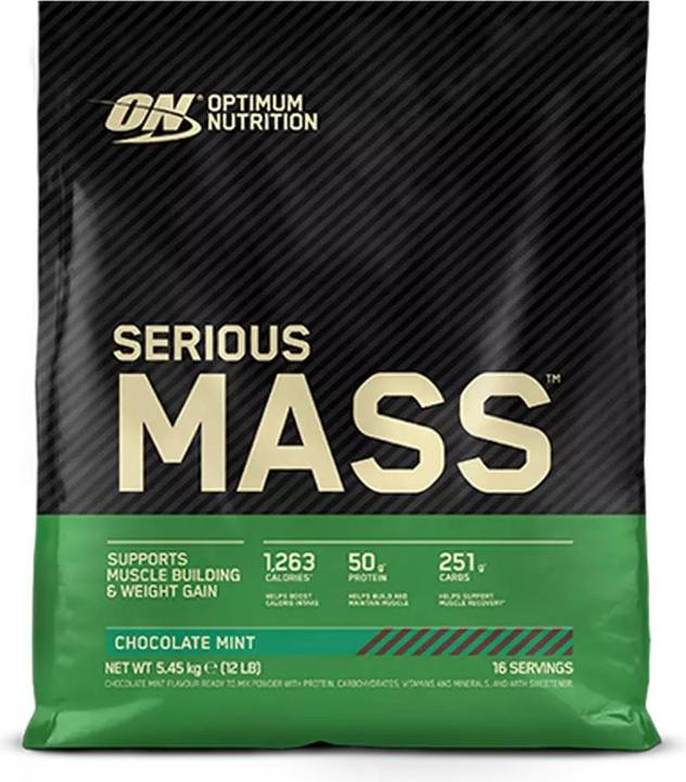 Optimum Nutrition Serious Mass (Mint, 1 pcs., 5450 g)