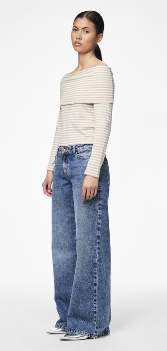 Actual product image Pieces PCLAYA Off Shoulder Top (S)