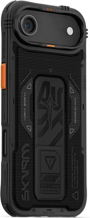 Produktbild Skinarma Phantom Case for iPhone Air Magnetic Charging + Grip Stand Black (Apple iPhone Air)