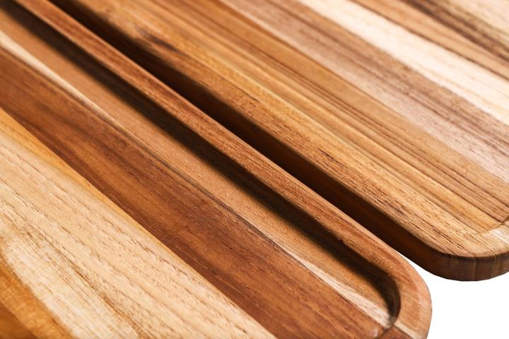 Produktbild TeakHaus Teak Serviertablett m. schmalem Rand, rechteckig, 30x12x1.5