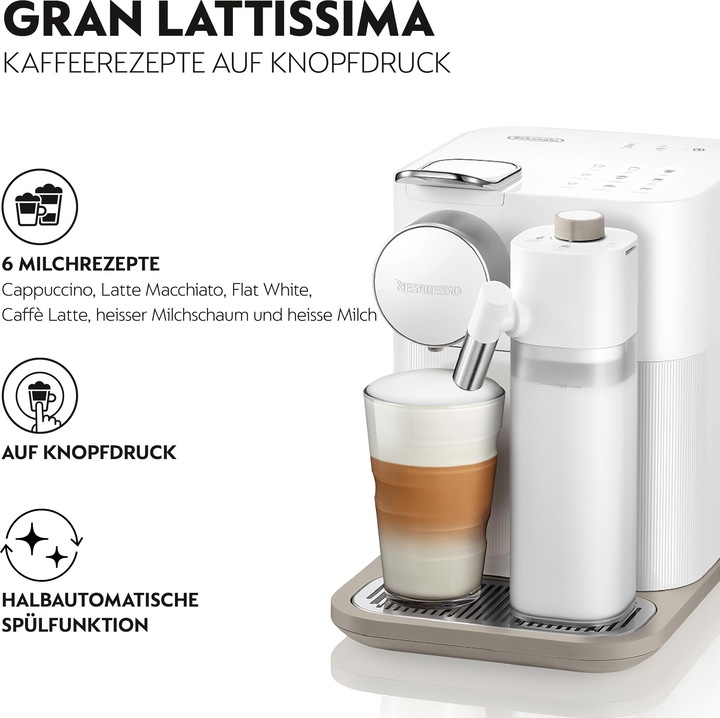 Actual product image De'Longhi Nespresso Gran Lattissima (NESPRESSO Original)