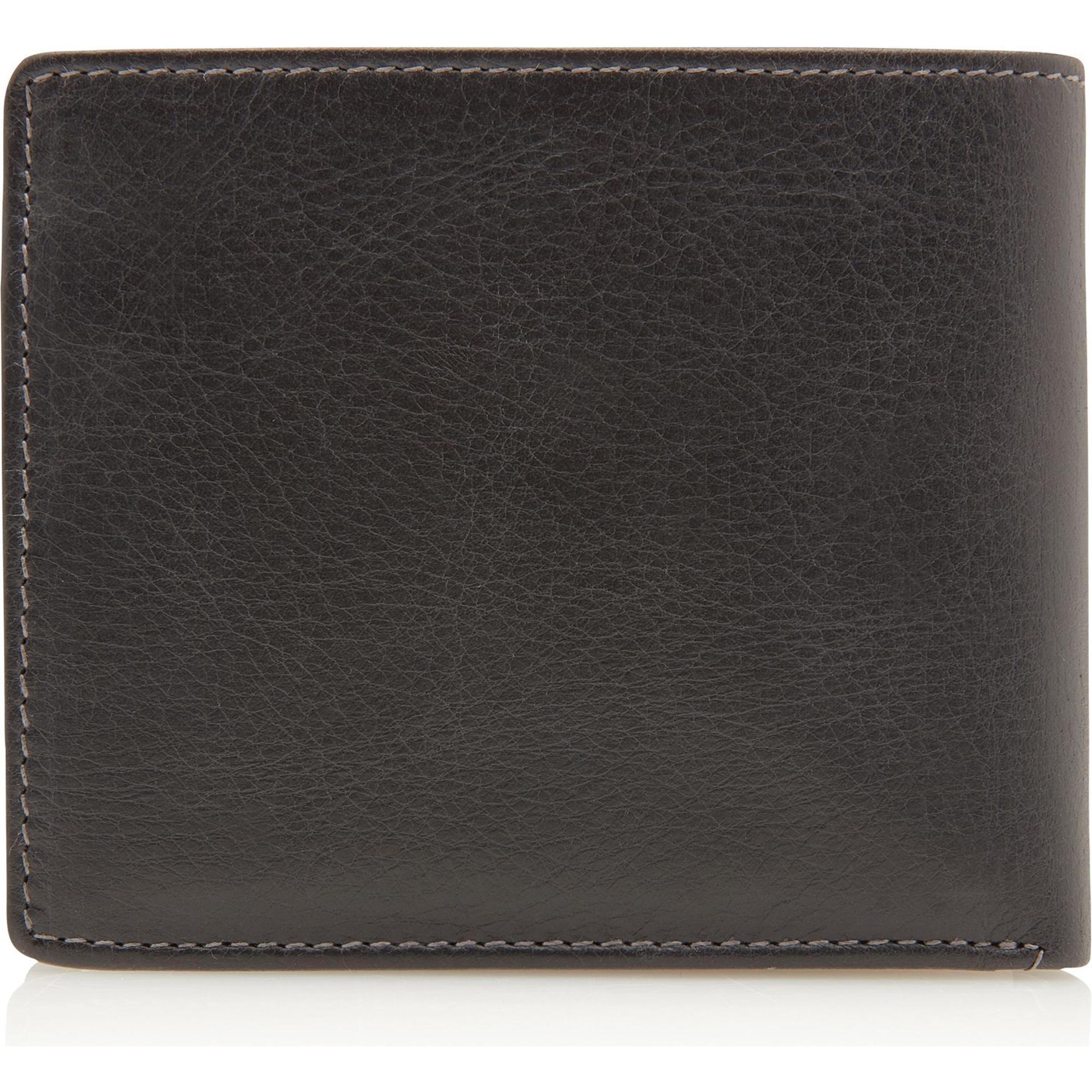 Castelijn & Beerens, Herren, Portemonnaie, Canyon Geldbörse RFID Leder 11 cm, Schwarz